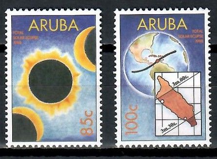 Znaczek Aruba 1998 Mi 217-218 Czyste **