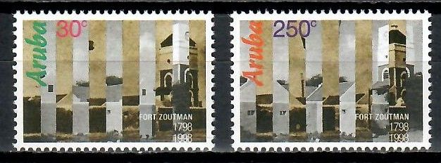 Znaczek Aruba 1998 Mi 215-216 Czyste **