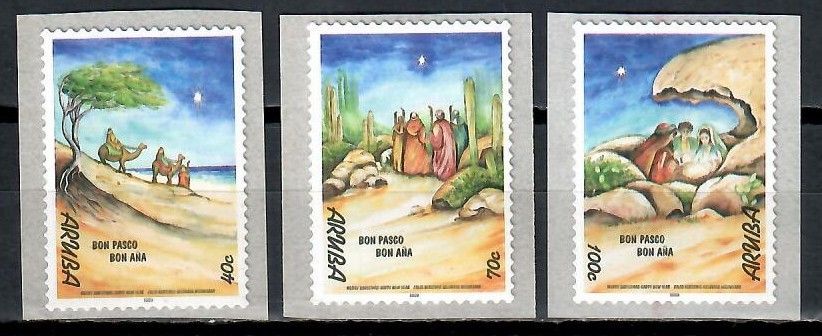 Znaczek Aruba 1999 Mi 247-249 Czyste **