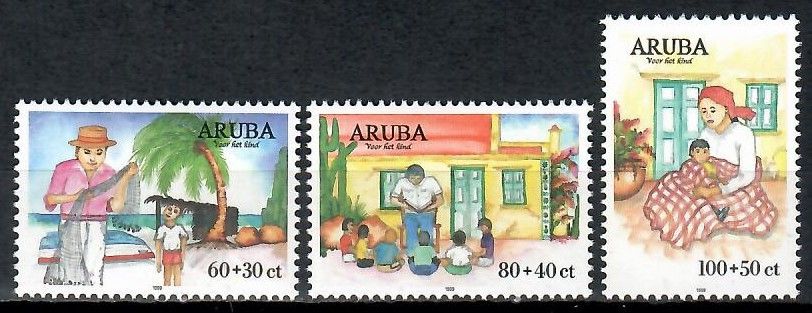 Znaczek Aruba 1999 Mi 244-246 Czyste **