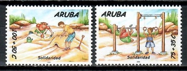 Znaczek Aruba 2000 Mi 262-263 Czyste **