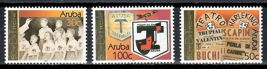 Znaczek Aruba 2003 Mi 304-306 Czyste **