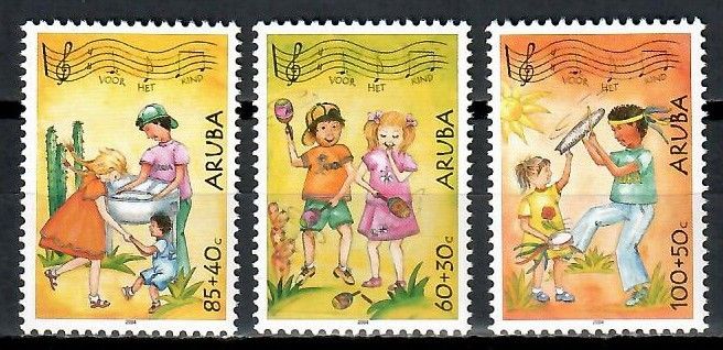 Znaczek Aruba 2004 Mi 331-333 Czyste **