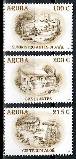 Znaczek Aruba 2009 Mi 431-433 Czyste **