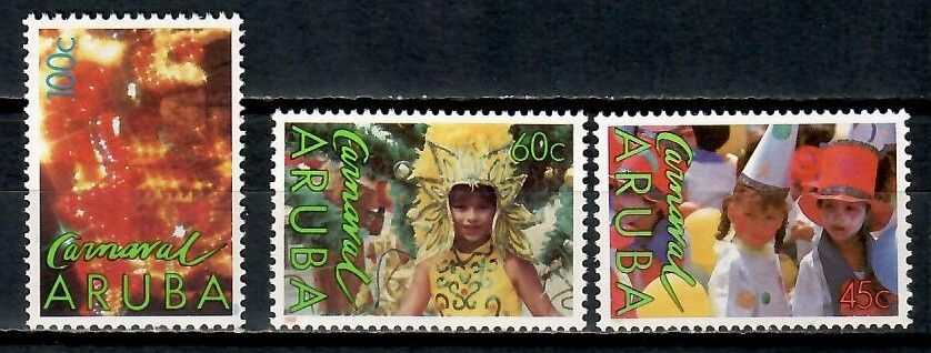 Znaczek Aruba 1989 Mi 54-56 Czyste **