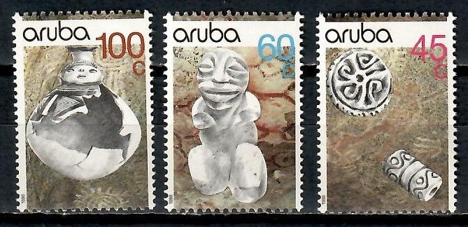 Znaczek Aruba 1990 Mi 80-82 Czyste **