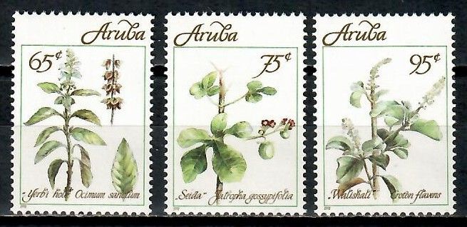 Znaczek Aruba 1991 Mi 92-94 Czyste **