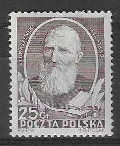 Znaczek Polska 1952 Mi 738 Fi 600 Z podlepką *