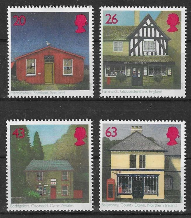 Znaczek Wielka Brytania 1997 Mi 1705-1708 Czyste **