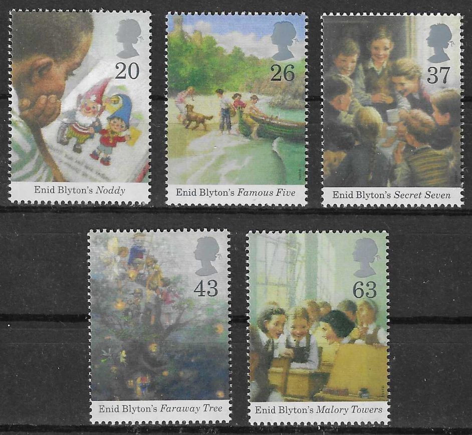 Znaczek Wielka Brytania 1997 Mi 1709-1713 Czyste **