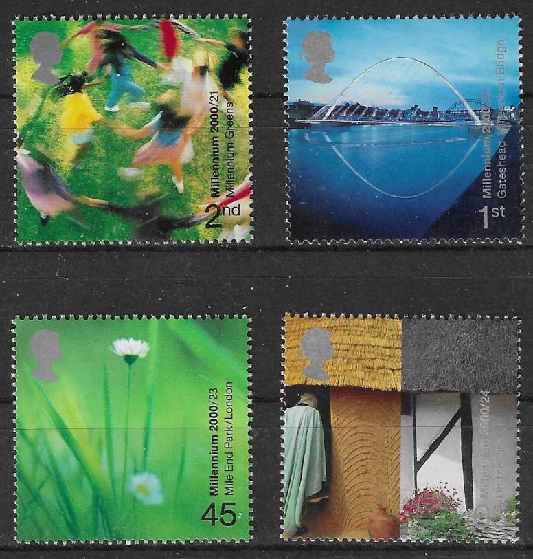 Znaczek Wielka Brytania 2000 Mi 1873-1876 Czyste **