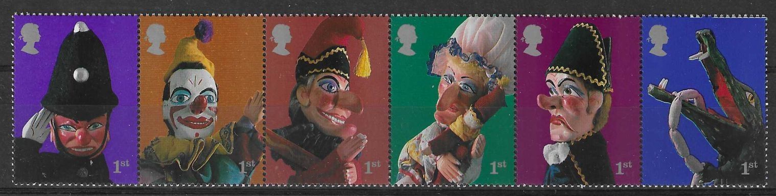 Znaczek Wielka Brytania 2001 Mi 1946-1951 Czyste **