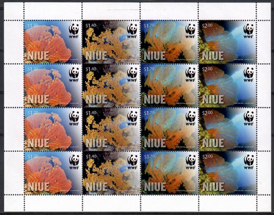 Znaczek Niue 2012 Mi ark 1198-1201 Czyste **