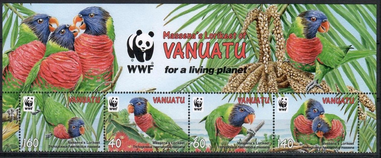 Znaczek Vanuatu 2011 Mi 1443-1446 Czyste **