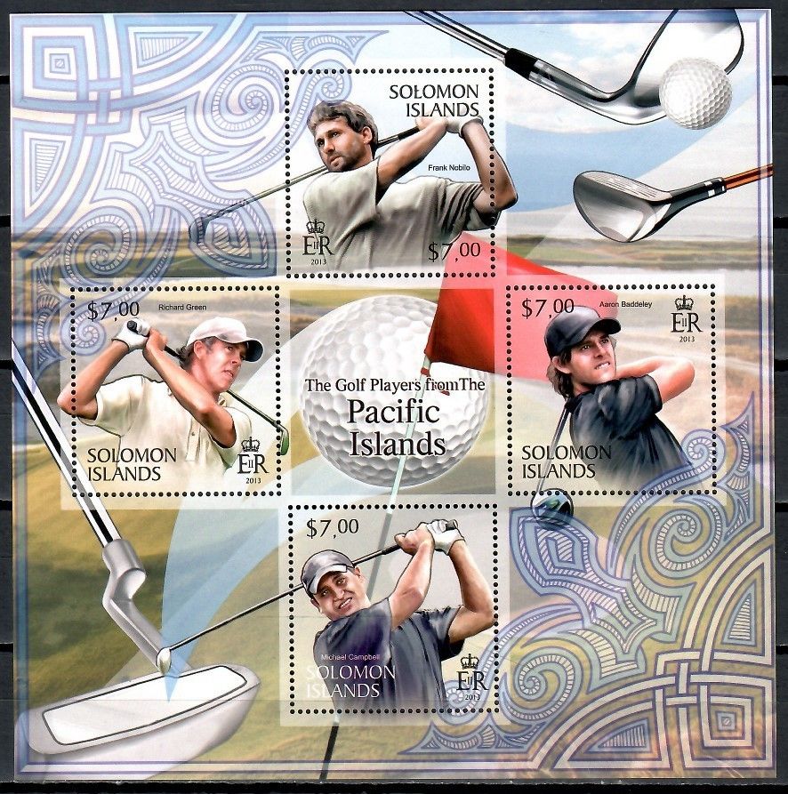 Znaczek Wyspy Salomona 2013 Mi ark 1836-1839 Czyste **