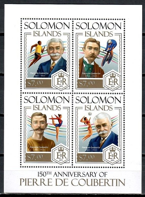 Znaczek Wyspy Salomona 2013 Mi ark 2262-2265 Czyste **