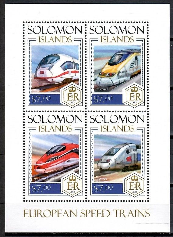 Znaczek Wyspy Salomona 2014 Mi ark 2352-2355 Czyste **