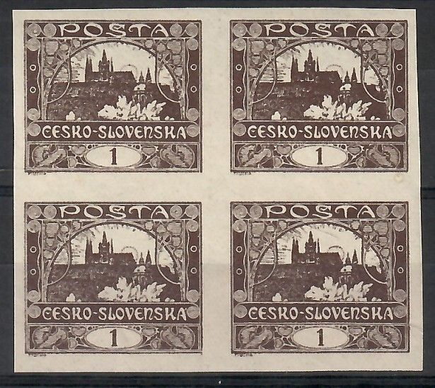 Znaczek Czechosłowacja 1919 Mi 18 Czyste **