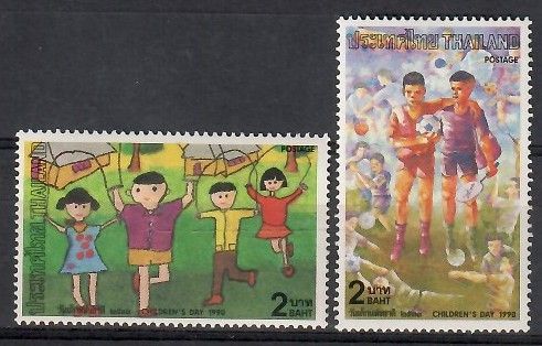 Znaczek Tajlandia 1990 Mi 1355-1356 Czyste **