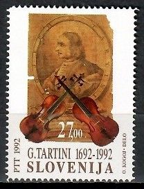 Znaczek Słowenia 1992 Mi 19 Czyste **