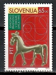 Znaczek Słowenia 1993 Mi 64 Czyste **