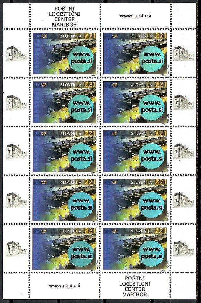 Znaczek Słowenia 2003 Mi ark 442 Czyste **