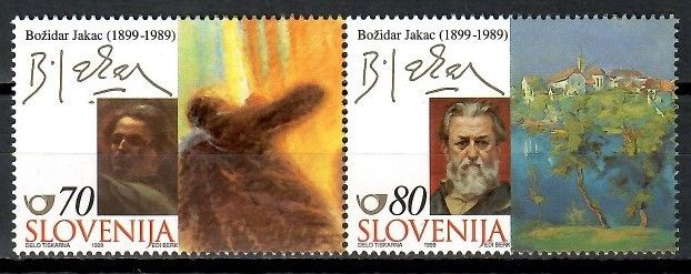 Znaczek Słowenia 1999 Mi 272-273 Czyste **