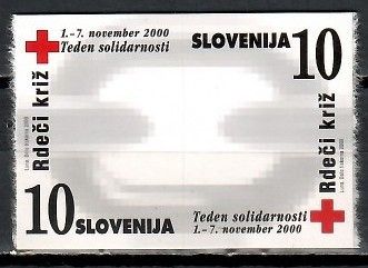 Znaczek Słowenia 2000 Mi zwa 22-23B Czyste **