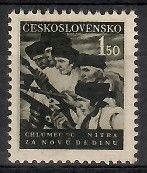 Znaczek Czechosłowacja 1948 Mi 539 Czyste **