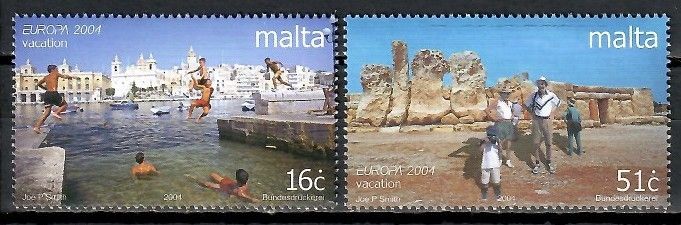 Znaczek Malta 2004 Mi 1343-1344 Czyste **