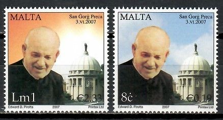 Znaczek Malta 2007 Mi 1516-1517 Czyste **