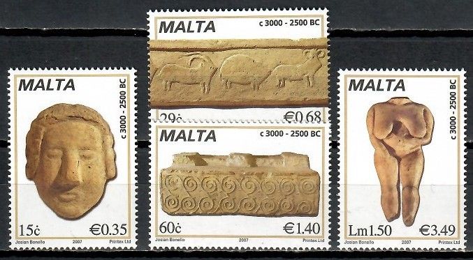Znaczek Malta 2007 Mi 1488-1491 Czyste **