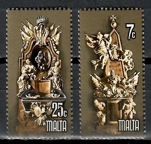 Znaczek Malta 1978 Mi 569-570 Czyste **