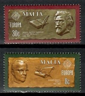 Znaczek Malta 1980 Mi 615-616 Czyste **