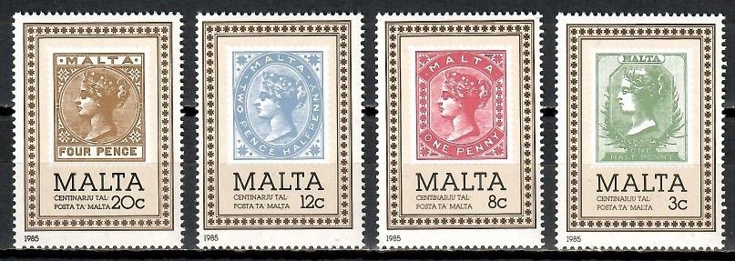 Znaczek Malta 1985 Mi 719-722 Czyste **