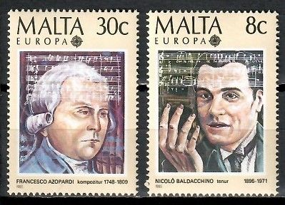 Znaczek Malta 1985 Mi 726-727 Czyste **