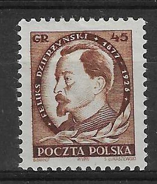 Znaczek Polska 1951 Mi 700 Fi 562 Z podlepką *