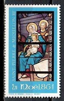 Znaczek Saint Pierre i Miquelon 1986 Mi 542 Czyste **