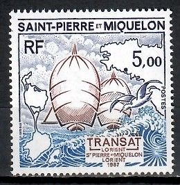 Znaczek Saint Pierre i Miquelon 1987 Mi 545 Czyste **