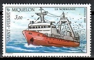 Znaczek Saint Pierre i Miquelon 1987 Mi 552 Czyste **