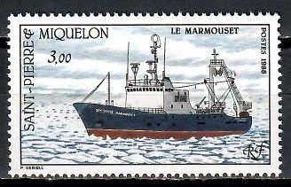 Znaczek Saint Pierre i Miquelon 1988 Mi 565 Czyste **