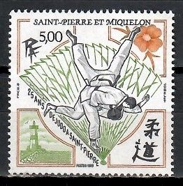 Znaczek Saint Pierre i Miquelon 1989 Mi 570 Czyste **