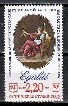 Znaczek Saint Pierre i Miquelon 1989 Mi 572 Czyste **