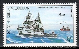 Znaczek Saint Pierre i Miquelon 1989 Mi 583 Czyste **