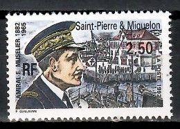 Znaczek Saint Pierre i Miquelon 1992 Mi 633 Czyste **