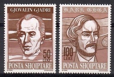 Znaczek Albania 1994 Mi 2540-2541 Czyste **