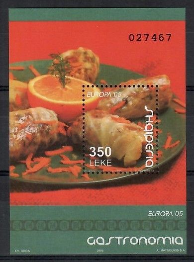 Znaczek Albania 2005 Mi bl 158 Czyste **
