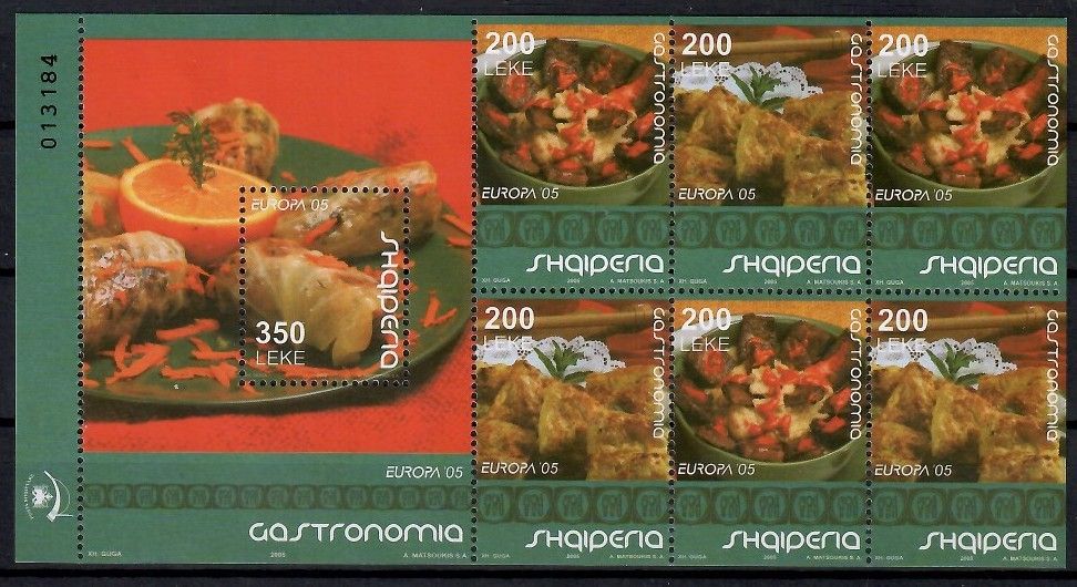 Znaczek Albania 2005 Mi h-bl 9 Czyste **