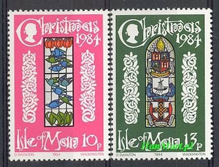 Znaczek Wyspa Man 1984 Mi 268-269 Czyste **