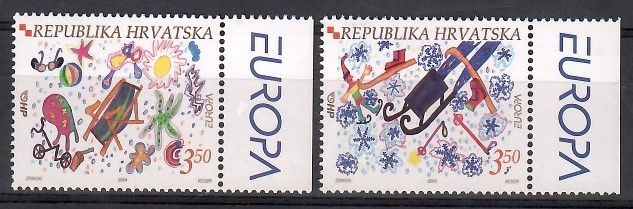 Znaczek Chorwacja 2004 Mi 684-685 Czyste **